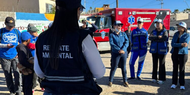 Limpian Río Chuvíscar para cuidar este cauce natural