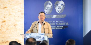 Marco Bonilla arranca el Operativo Semana Santa 2026 con más de 800 elementos