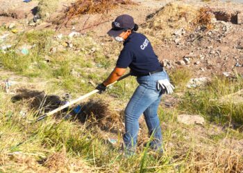 Retiran 189 toneladas de basura y escombro de arroyos de la colonia Punta Oriente