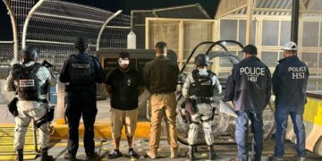 Colaboración con autoridades de E.U y la SSPE, permiten arresto de ciudadano americano en Juárez
