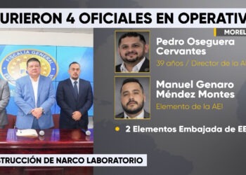 Cuatro oficiales mueren en operativo contra narcolaboratorio en la sierra de Chihuahua