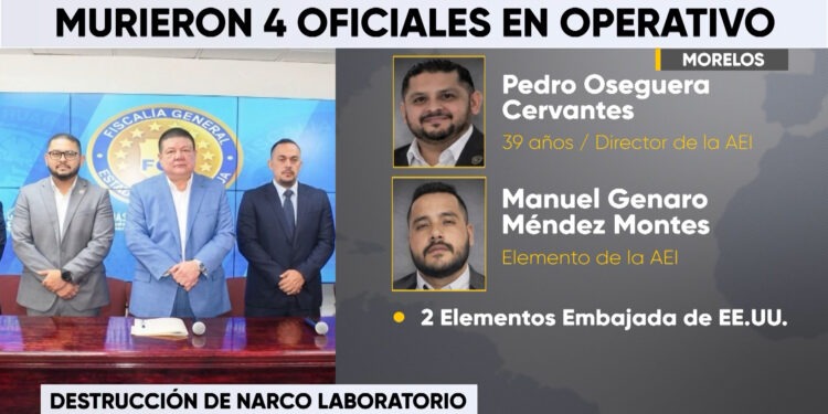 Cuatro oficiales mueren en operativo contra narcolaboratorio en la sierra de Chihuahua