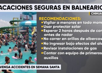 Autoridades emiten recomendaciones para un día seguro en los balnearios