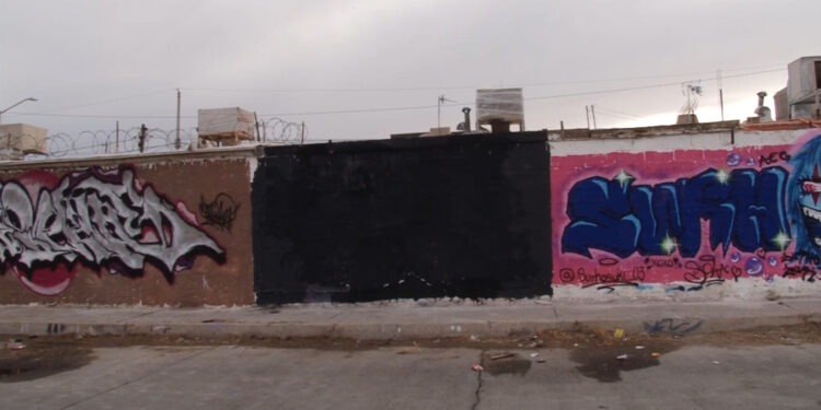 Borran mural alusivo al alcalde de Ciudad Juárez