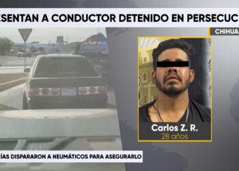 Detienen a joven tras persecución por vehículo con reporte de robo en la capital
