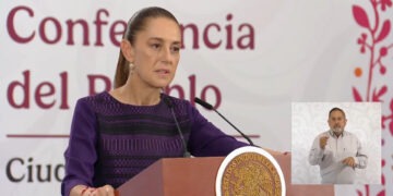 Reunión entre Harfuch y Maru Campos fue cordial: Sheinbaum