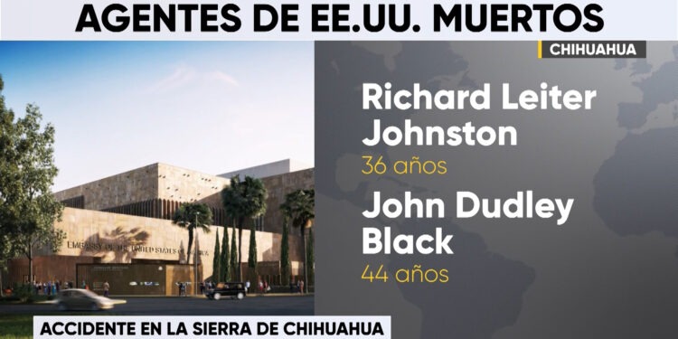 Confirman identidades de agentes de EE. UU. fallecidos