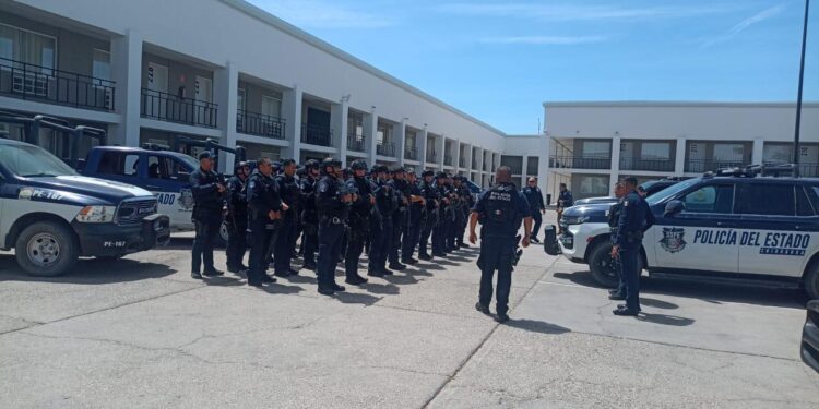 Despliega Policía Estatal operativo especial en Ojinaga