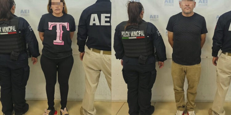 Detienen a pareja acusada de pagar un vehículo con un cheque sin fondos en Parral