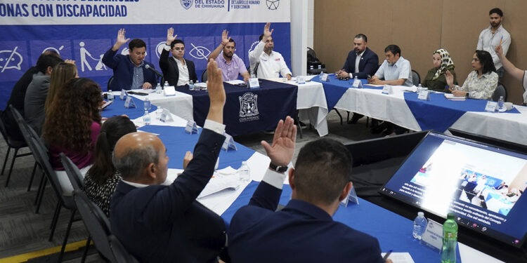 Encabeza Rafa Loera sesión del Consejo para la Inclusión de las Personas con Discapacidad