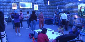 Instalan experiencia inmersiva “México Minero” en la Plaza de Armas