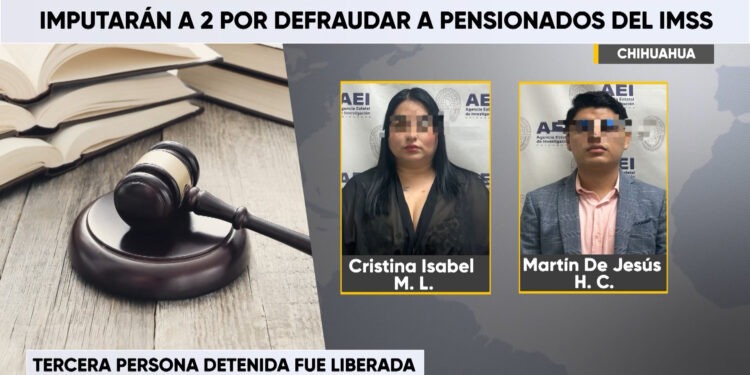 Liberan a una de las personas detenidas por presunto fraude a pensionados del IMSS