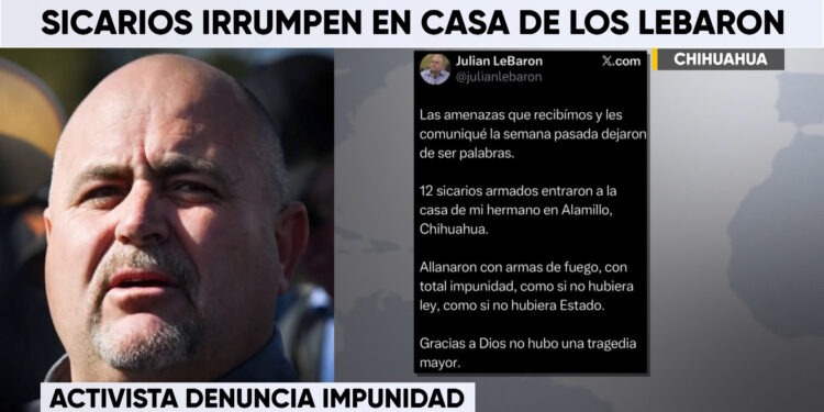 Activista denuncia ingreso de sujetos armados a vivienda de su hermano en El Alamillo