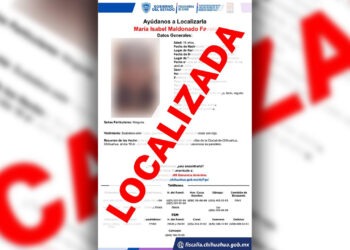 Localiza FEM a menor de edad con reporte de ausencia en Chihuahua