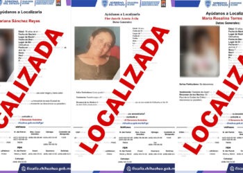 Localiza a dos adolescentes y a una adulta, reportadas ausentes en la ciudad de Chihuahua