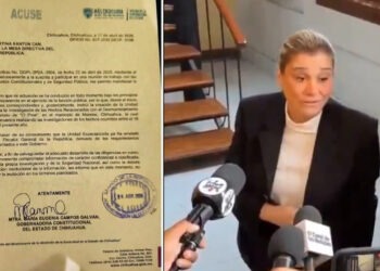 Maru Campos declina invitación del Senado; argumenta riesgo para investigaciones en curso