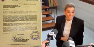 Maru Campos declina invitación del Senado; argumenta riesgo para investigaciones en curso