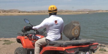 Refuerzan vigilancia en la presa Chihuahua para proteger a las familias