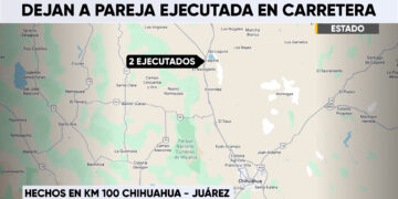 Pareja es encontrada sin vida en carretera Chihuahua-Ciudad Juárez