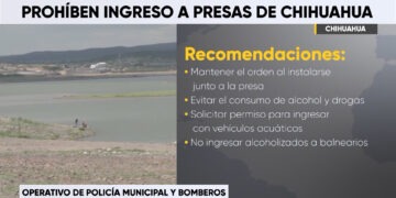 Autoridades emiten recomendaciones a visitantes de presas