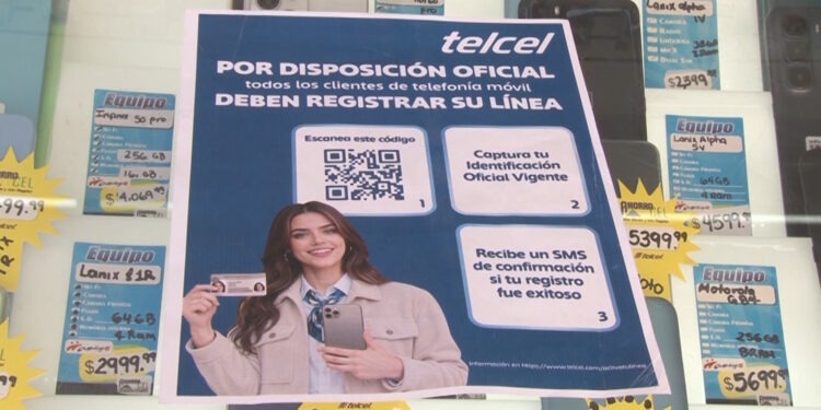 Continúa el registro obligatorio de líneas telefónicas en México