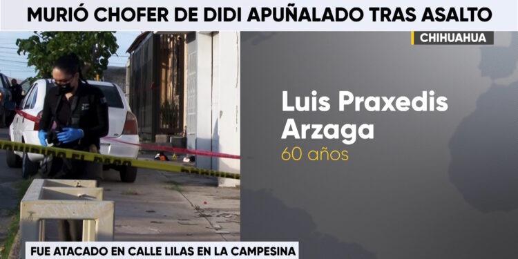 Confirman muerte de chofer de plataforma tras ataque en la colonia Campesina