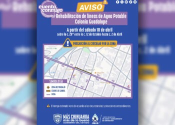 Rehabilitará JMAS línea de agua potable en la colonia Guadalupe
