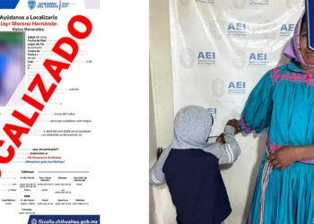 Localizan a menor de edad con reporte de extravío en Guachochi