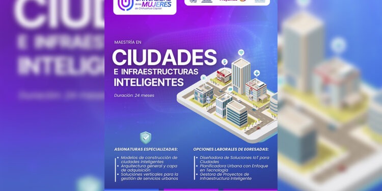 Invitan a maestría en “Ciudades e Infraestructuras Inteligentes” en la Universidad de las Mujeres