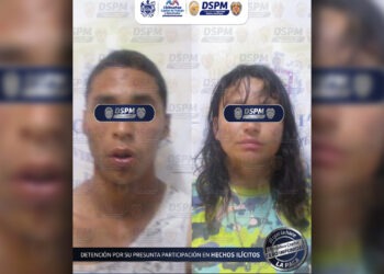 Detienen a pareja por presunta relación con homicidio en la colonia Juan Escutia
