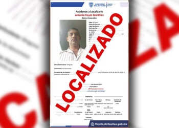 Localizan en Durango a hombre reportado como ausente en Parral