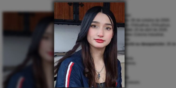 Solicitan apoyo para localizar a Mariana Sánchez Reyes