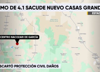 Reportan sismo de magnitud 4.1 en Sonora, cerca de la frontera con Chihuahua