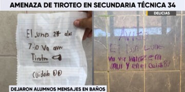 Alerta en secundaria de Delicias por presunta amenaza de tiroteo