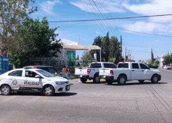 Sujeto dispara contra ventanilla del Banco Bienestar en Delicias tras negársele un pago