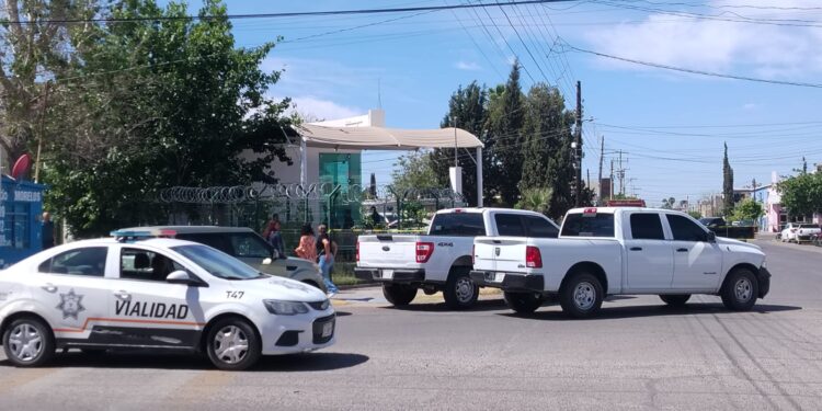 Sujeto dispara contra ventanilla del Banco Bienestar en Delicias tras negársele un pago