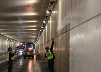 Anuncia Gobierno Municipal trabajos de pintura en túnel de La Cantera