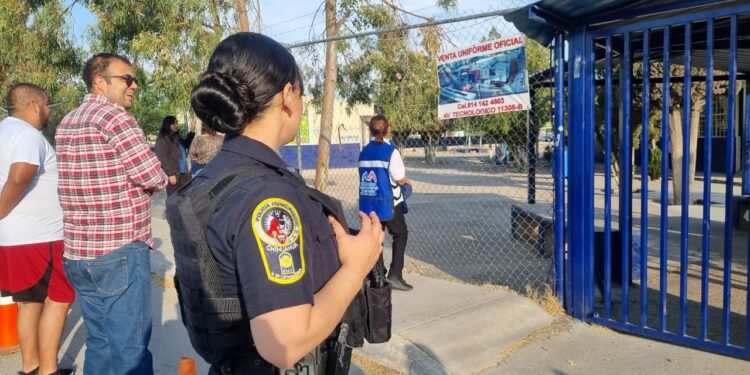 Implementa Policía Municipal operativo por el regreso a clases