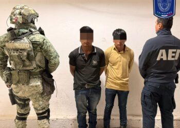 Detiene Célula BOI a sujetos por portación ilegal de arma de fuego en Guadalupe y Calvo