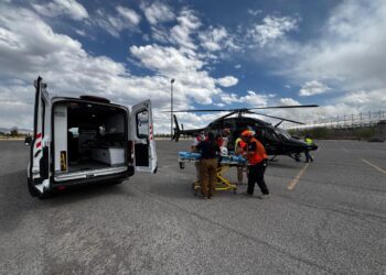 Realiza traslado aeromédico de Juárez a Chihuahua de bebé de 10 meses