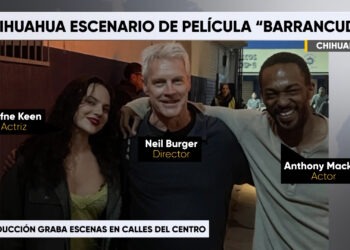 Dafne Keen y Anthony Mackie filman en Chihuahua la película “Barracuda”