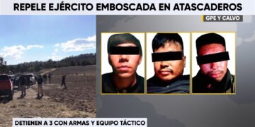 Ejército repele agresión armada en Guadalupe y Calvo; hay tres detenidos