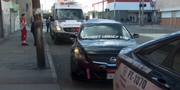 Mujer rarámuri resulta lesionada tras ser atropellada en el centro de la ciudad