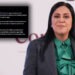 Ariadna Montiel respalda citatorios de la FGR a Maru Campos y Rubén Rocha