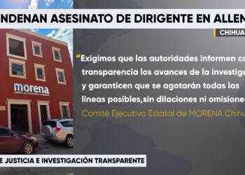 Morena condena asesinato de dirigente en Valle de Allende