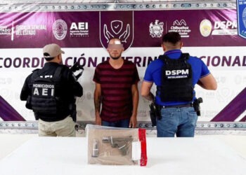 Captura AEI a presunto homicida de víctima en el Motel Delicias