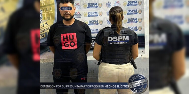 Detienen a sujeto acusado de realizar detonaciones con arma de postas en el trabajo de su ex pareja