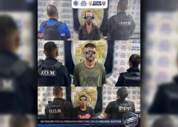 Detienen a tres con drogas durante Operativo Verano Seguro