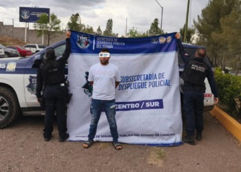 Detienen en Parral a presunto integrante de grupo delictivo