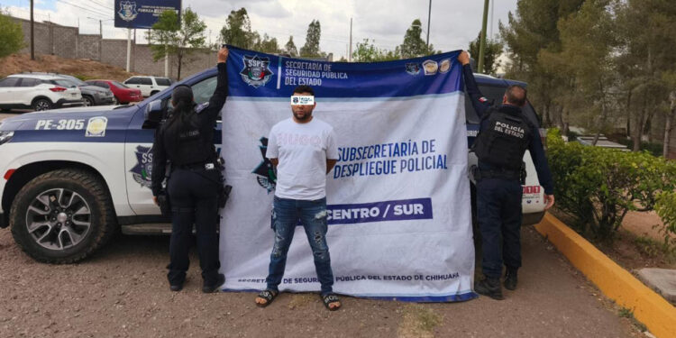 Detienen en Parral a presunto integrante de grupo delictivo